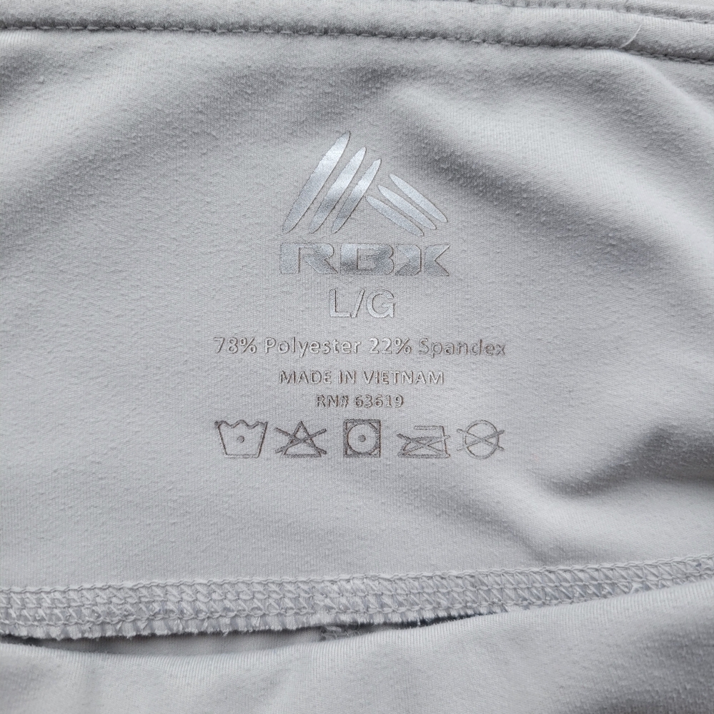 Large RBX Gym Shorts Light Gray - Picture 3 of 3
